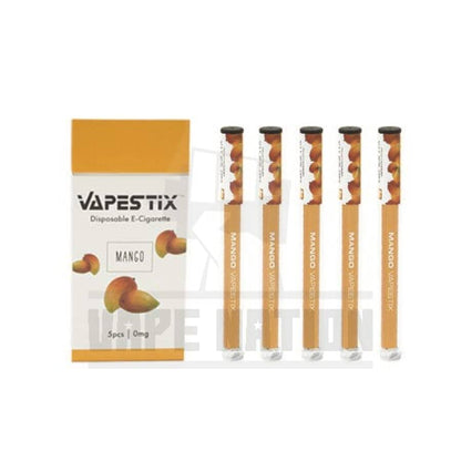 Vapestix Disposable E-Cigarette (5 Pack) Mango Starter Kit