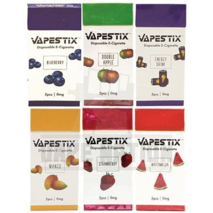 Vapestix Disposable E-Cigarette (5 Pack) Starter Kit