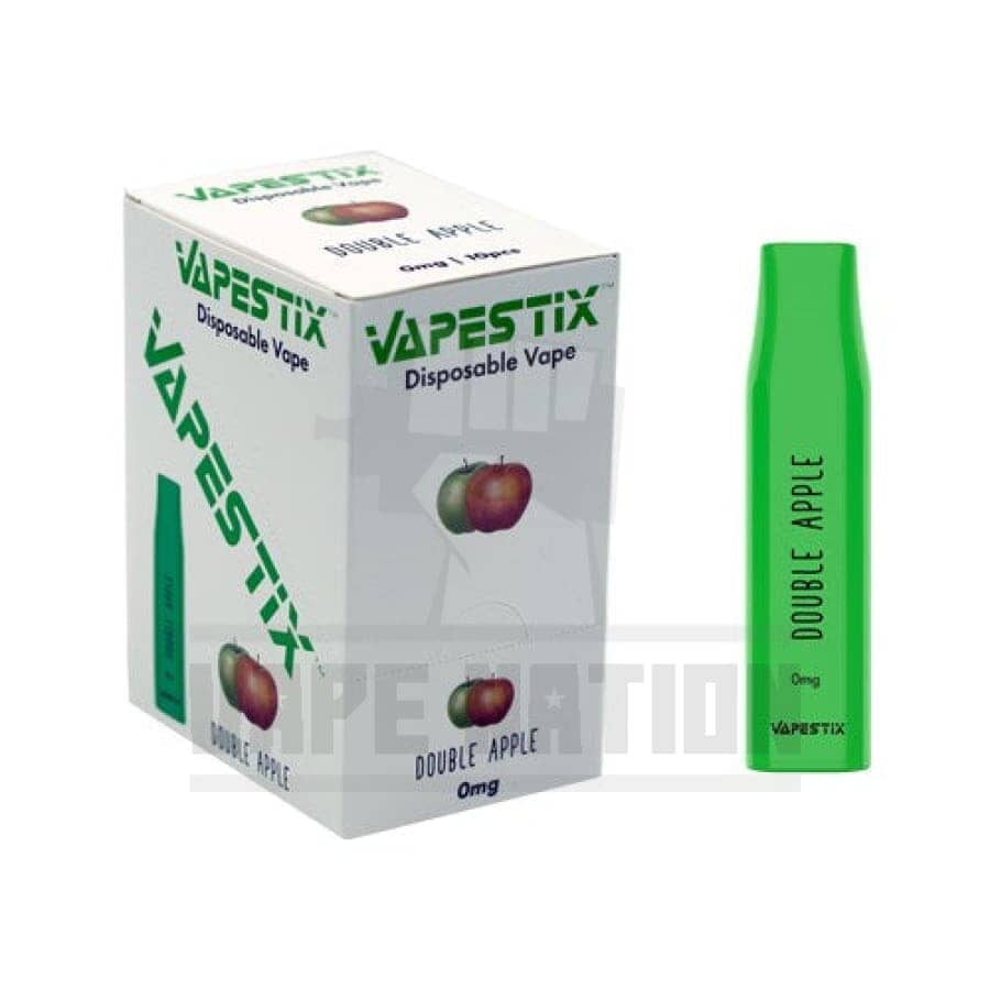 Vapestix Disposable Vape (10 Pack) Double Apple Starter Kit