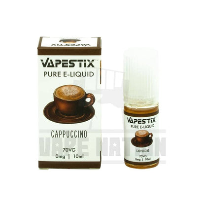 Vapestix Pure Drinks 10Ml Cappuccino E-Liquids