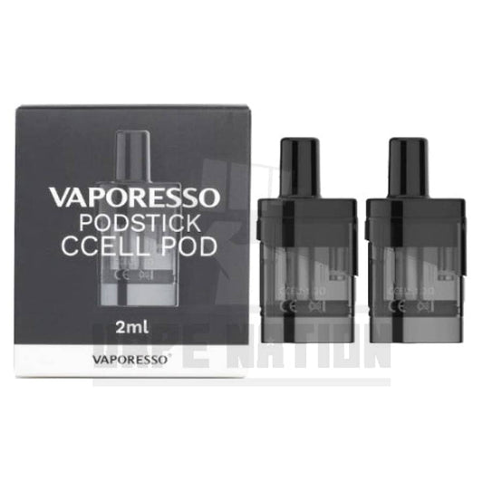 Vaporesso Podstick Replacement Pod (2 Pack) Ccell 1.3 Ohm Parts