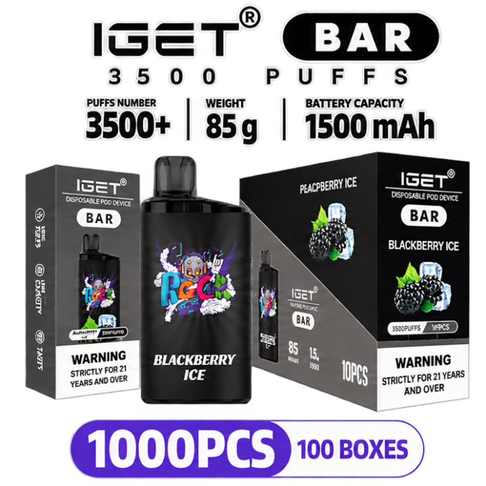 SUPPER SALE - IGET BAR 3500 PUFFS