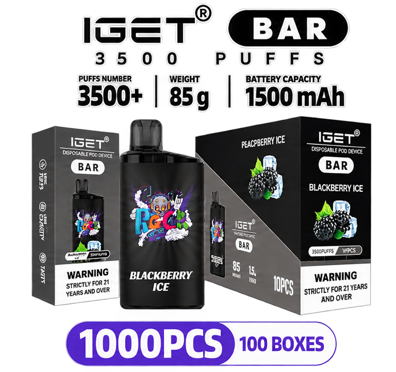 SUPPER SALE - IGET BAR 3500 PUFFS