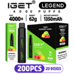 SUPPER SALE - IGET LEGEND 4000 PUFFS