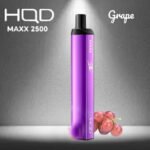 HQD MAXX GRAPE – 2500 PUFFS
