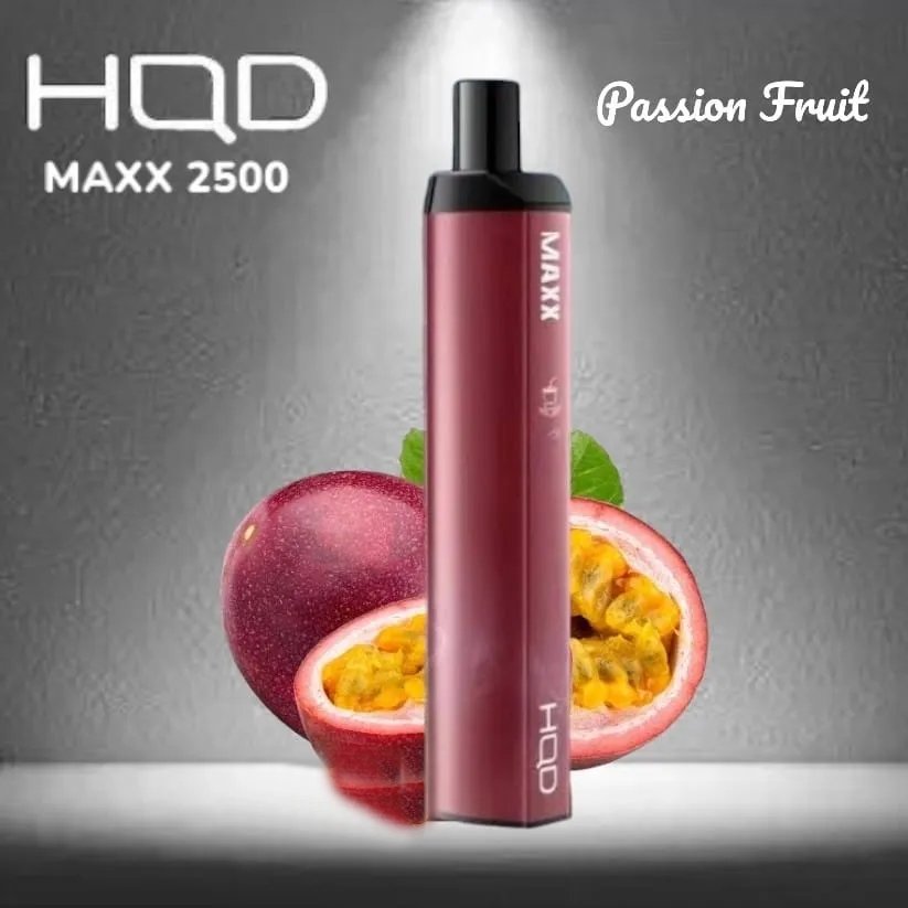1-3.jpg HQD MAXX PASSIONFRUIT – 2500 PUFFS - Image 1