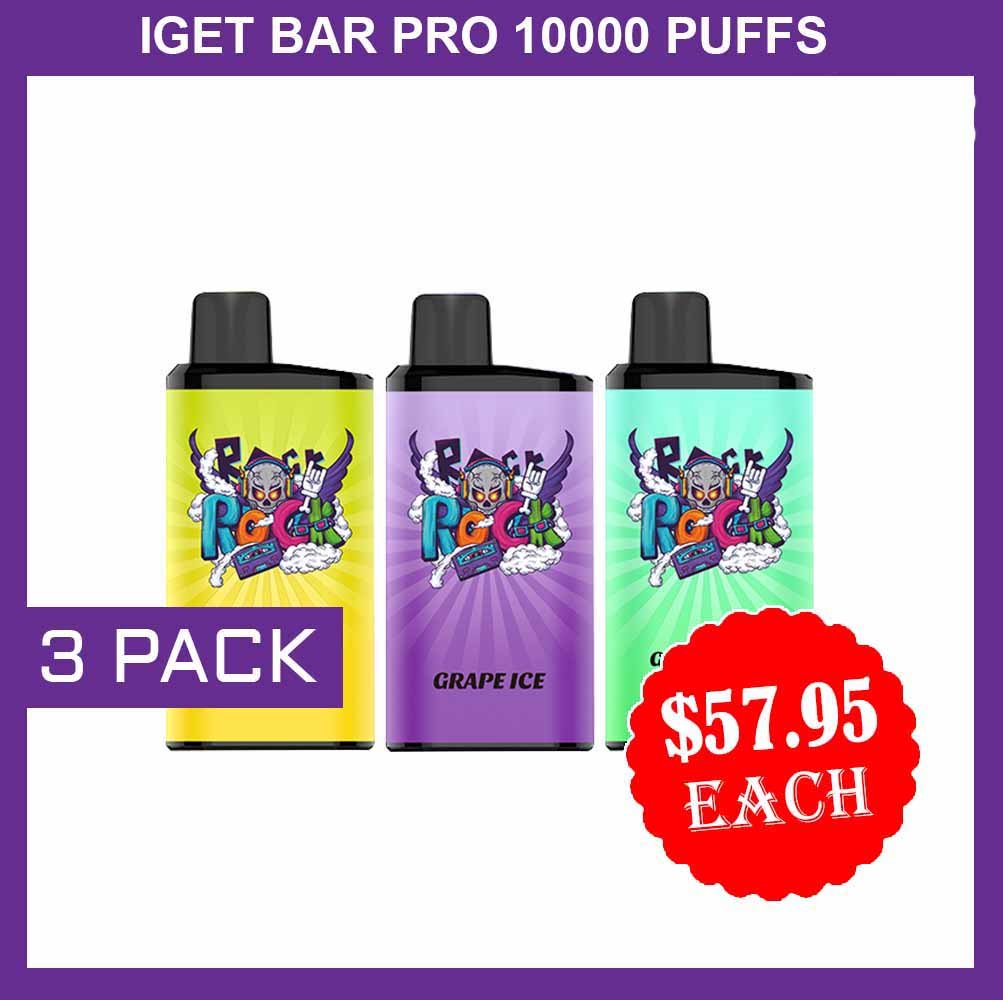 3-packs-2.jpg IGET BAR PRO 10000 PUFFS – 3 PACK - Image 1