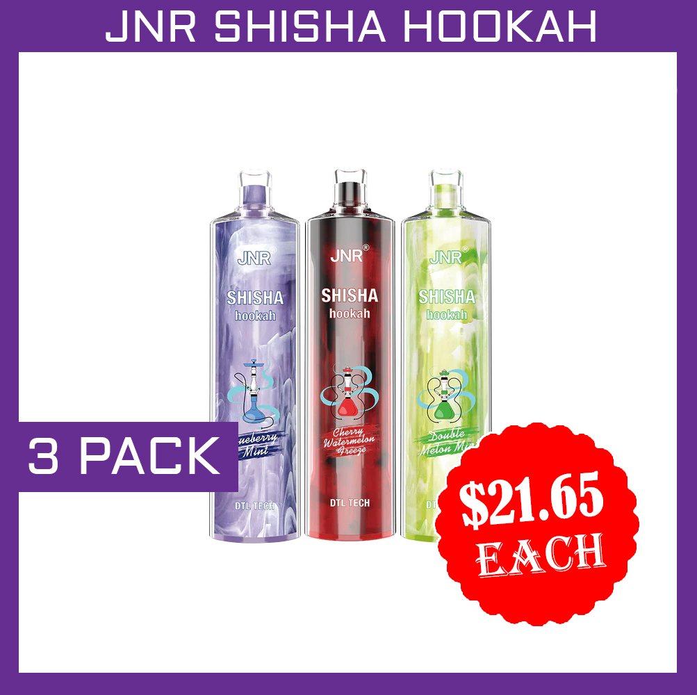 3-packs-4.jpg JNR SHISHA HOOKAH – 12000 PUFFS – 3 PACK - Image 1