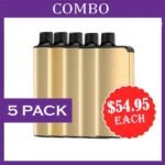 ALIBARBAR INGOT – 5 PACK- 9000 PUFFS