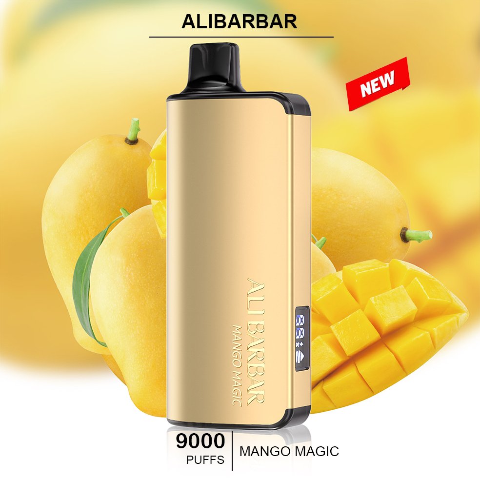 ALIBARBAR-INGOT-MANGO-MAGIC-–-9000-PUFFS.jpg ALIBARBAR INGOT – MANGO MAGIC – 9000 PUFFS - Image 1