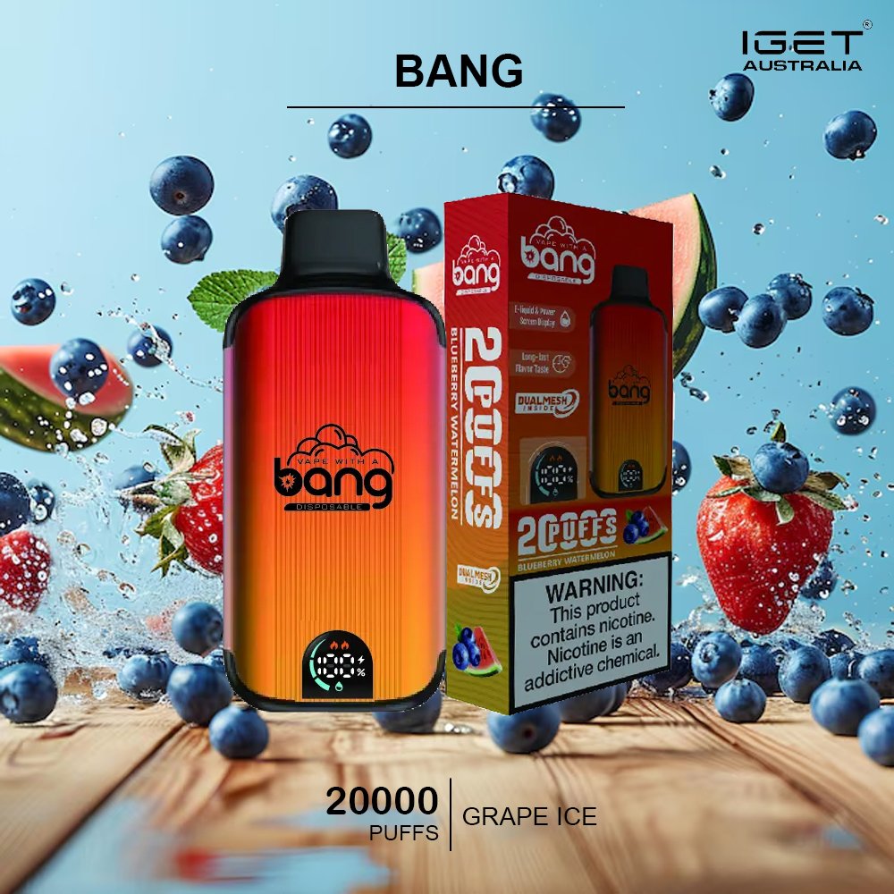 BANG-20000-BLUEBERRY-watermelon.jpg BANG – BLUEBERRY WATERMELON – 20000 PUFFS - Image 1