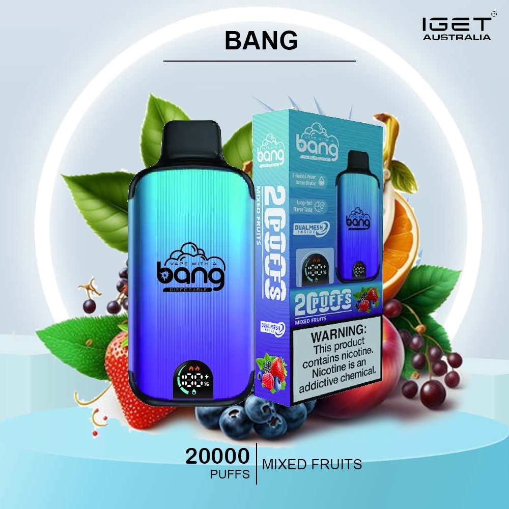 BANG-20000-MIXED-FRUITS.jpg BANG – MIXED FRUITS – 20000 PUFFS - Image 1