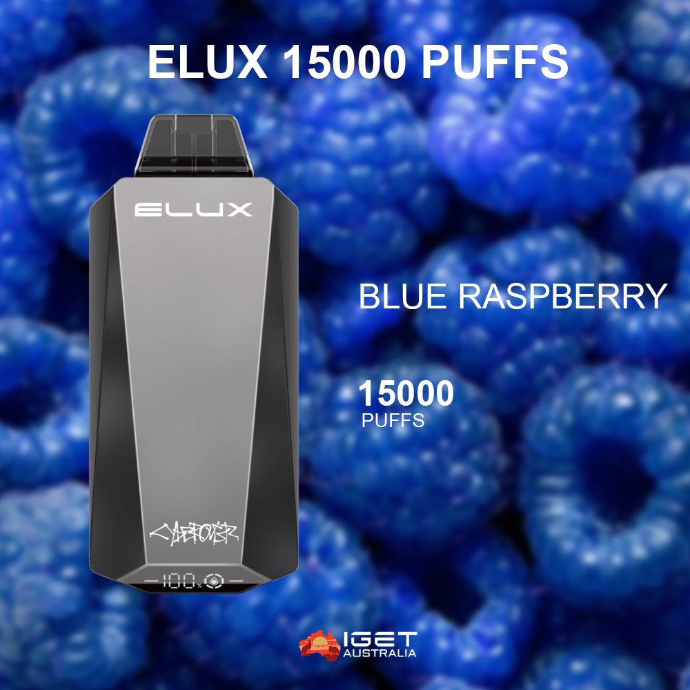 Elux-BLUE-RASPBERRY-15000-PUFFS-1.jpg ELUX BLUE RASPBERRY – 15000 PUFFS - Image 1