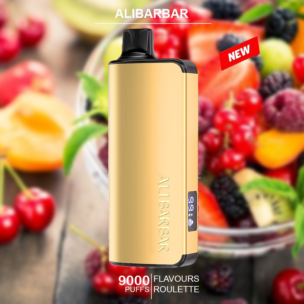 FLAVOURS-ROULETTE.jpg ALIBARBAR INGOT – FLAVOURS ROULETTE – 9000 PUFFS - Image 1