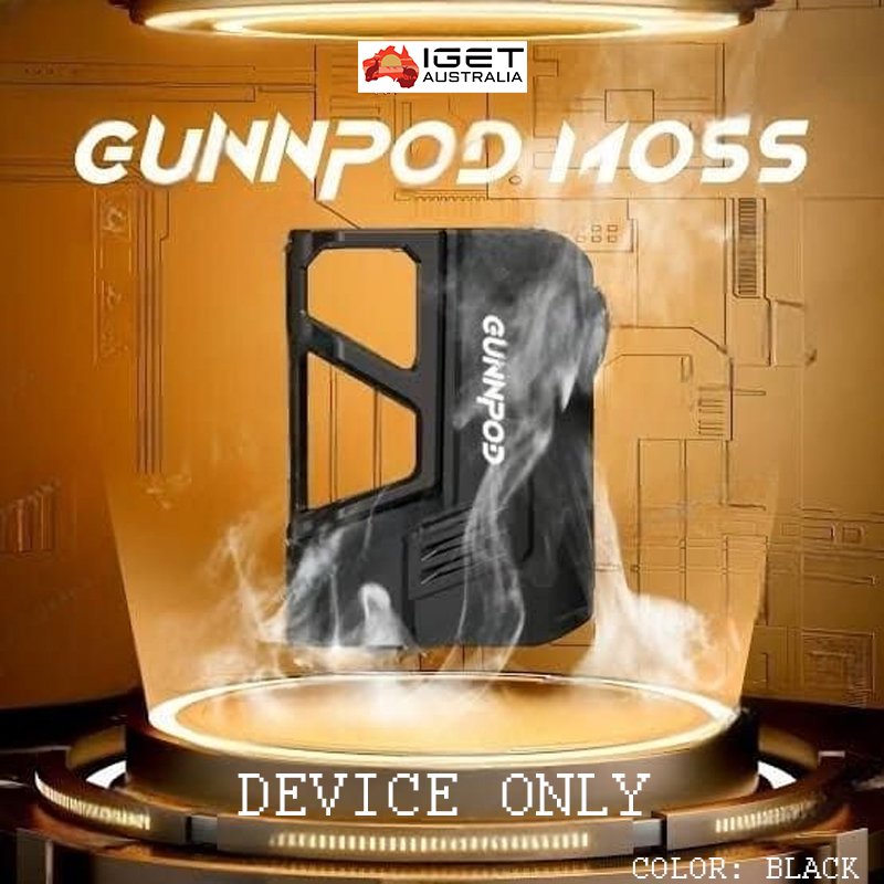 GUNNPOD-MOSS-DEVICE-ONLY-BLACK-8000-1.jpg GUNNPOD MOSS – 8000 – “Device Only” – BLACK - Image 1