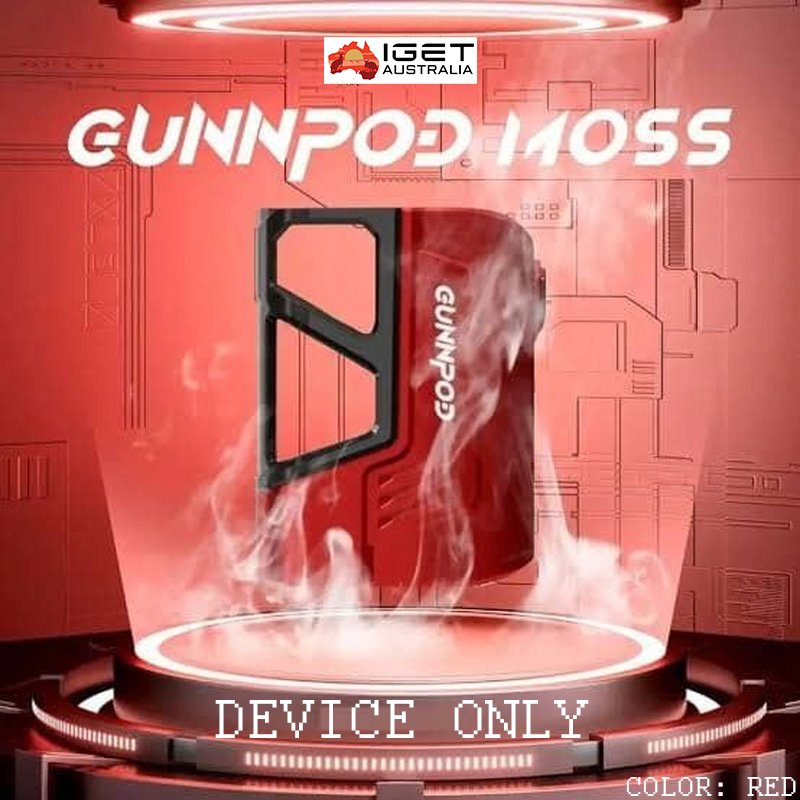 GUNNPOD-MOSS-DEVICE-ONLY-RED-8000-1.jpg GUNNPOD MOSS – 8000 – “Device Only” – RED - Image 1