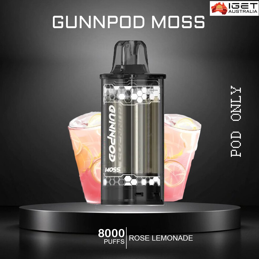GUNNPOD-MOSS-ROSE-LEMONADE-8000-PUFFS-POD-ONLY-1.jpg GUNNPOD MOSS – ROSE LEMONDADE – 8000 PUFFS – POD ONLY - Image 1