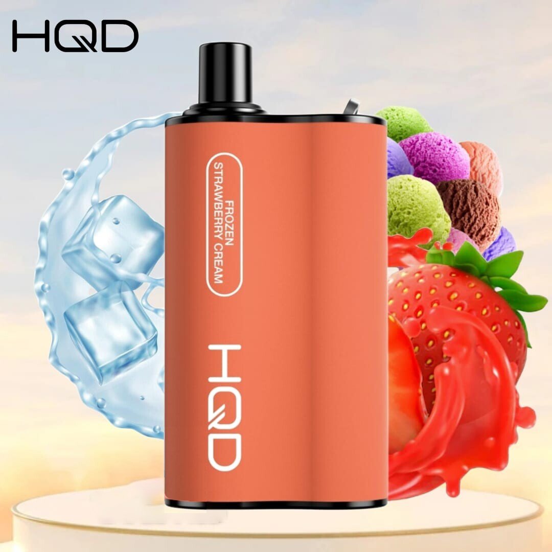 HQD-BOX-FROZEN-STRAWBERRY-CREAM-–-4000-PUFFS.jpeg HQD BOX FROZEN STRAWBERRY CREAM – 4000 PUFFS - Image 1