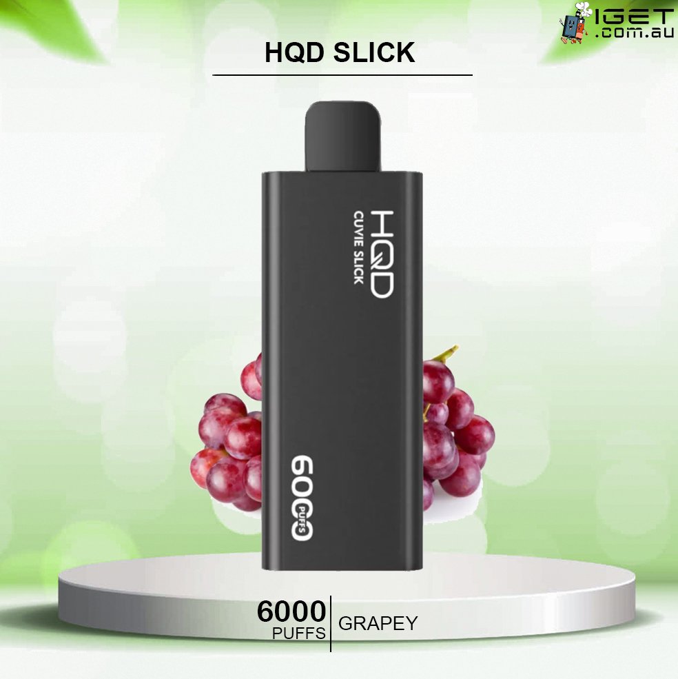HQD-SLICK-GRAPEY-6000-PUFFS.jpg HQD SLICK GRAPEY- 6000 PUFFS - Image 1