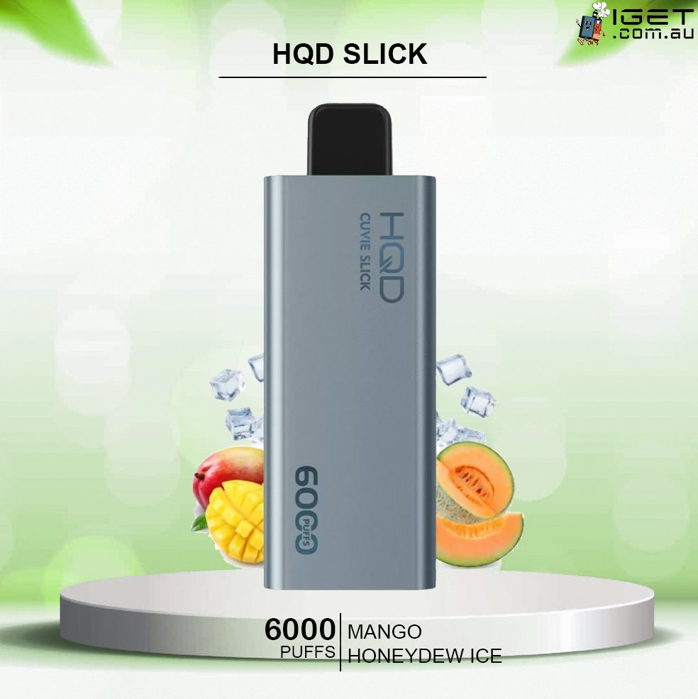 HQD-SLICK-MANGO-HONEYDEW-ICE-6000-PUFFS.jpg HQD SLICK MANGO HONEYDEW ICE- 6000 PUFFS - Image 1