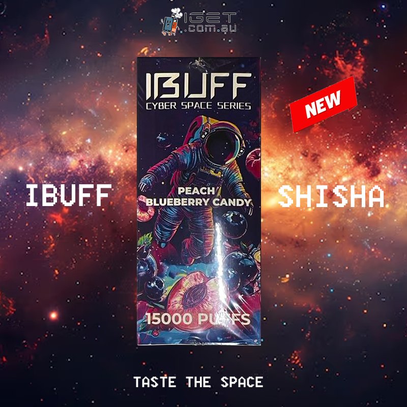 IBUFF-SHISHA-PEACH-BLUEBERRY-CANDY-15000-PUFFS-1.jpg IBUFF SHISHA – PEACH BLUEBERRY CANDY- 15000 PUFFS - Image 1