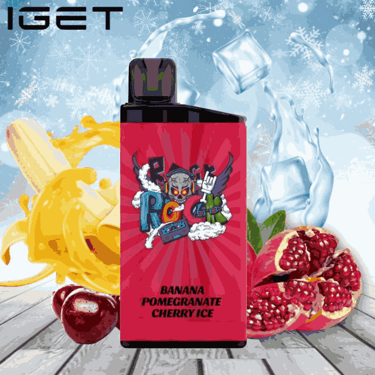 IGET-BAR-BANANA-POMEGRANATE-CHERRY-768x768_11zon-1.png IGET BAR BANANA POMEGRANATE CHERRY ICE – 3500 PUFFS - Image 1