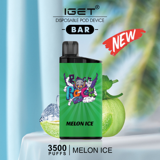 IGET-BAR-Melon-Ice.png IGET BAR MELON ICE – 3500 PUFFS - Image 1