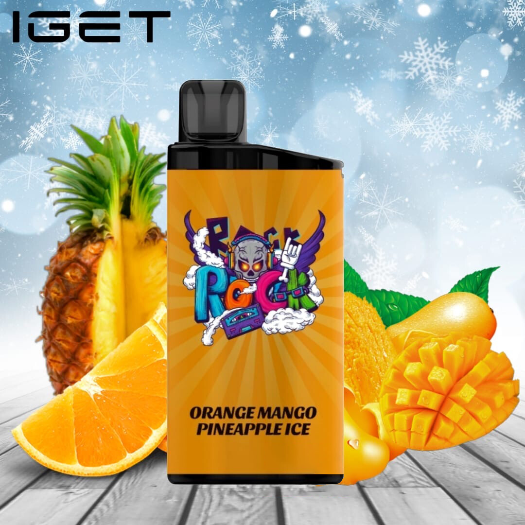 IGET-BAR-ORANGE-MANGO-PINEAPPLE.png IGET BAR ORANGE MANGO PINEAPPLE – 3500 PUFFS - Image 1
