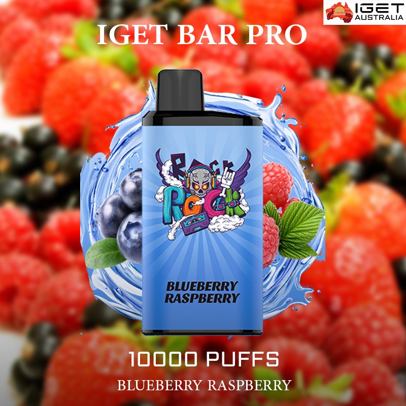 IGET-BAR-PRO-BLUEBERRY-RASPBERRY-10000-PUFFS-1.jpg IGET BAR PRO – BLUEBERRY RASPBERRY – 10000 PUFFS - Image 1
