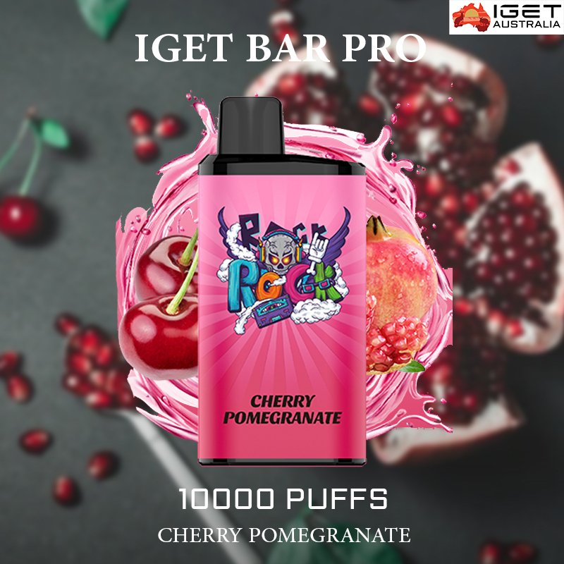 IGET-BAR-PRO-CHERRY-POMEGRANATE-10000-PUFFS-1.jpg IGET BAR PRO – CHERRY POMEGRANATE – 10000 PUFFS - Image 1