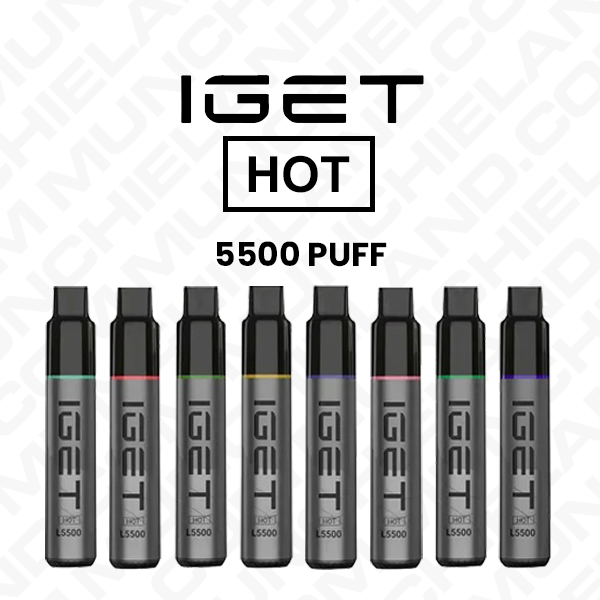 IGET-HOT-5500.png IGET HOT Disposable Vape Wholesale (5500 Puffs) - Image 1