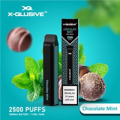 IMG_4484.jpg X-QLUSIVE CHOCOLATE MINT – 2500 PUFFS - Image 1