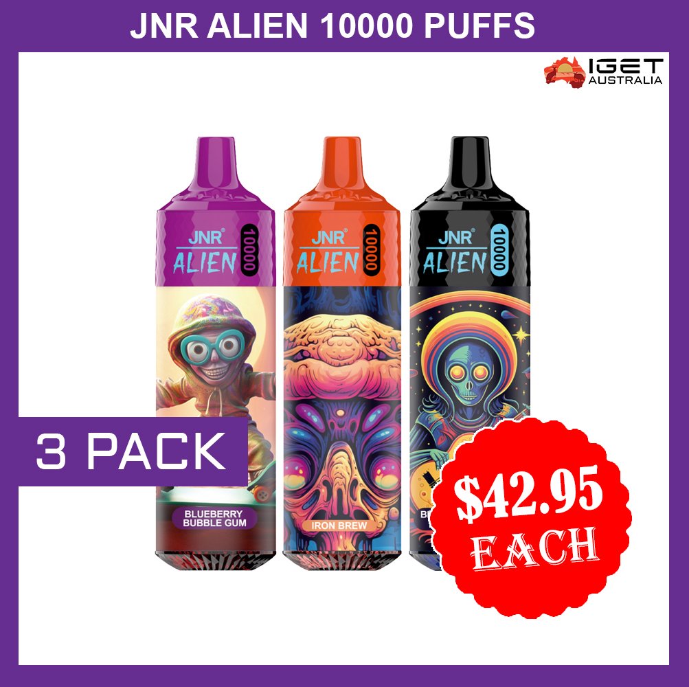 JNR-ALIEN-10000-PUFFS-3-PACK.jpg JNR ALIEN 10000 PUFFS – 3 PACK - Image 1