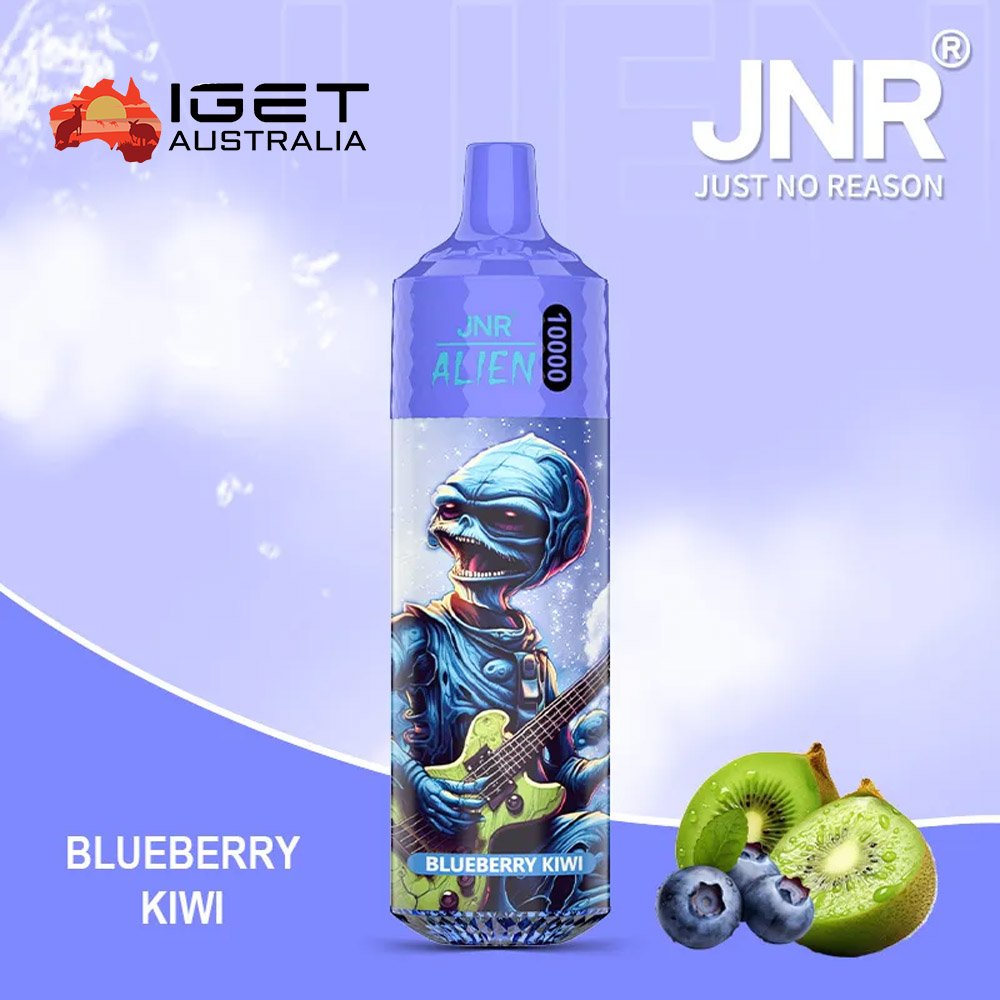JNR-Alien-Blueberry-Kiwi-10000-puffs.jpg JNR ALIEN BLUEBERRY KIWI – 10000 PUFFS - Image 1