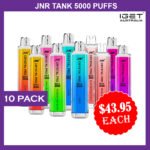 JNR CRYSTAL PRO MAX – 5000 PUFFS – 10 PACK