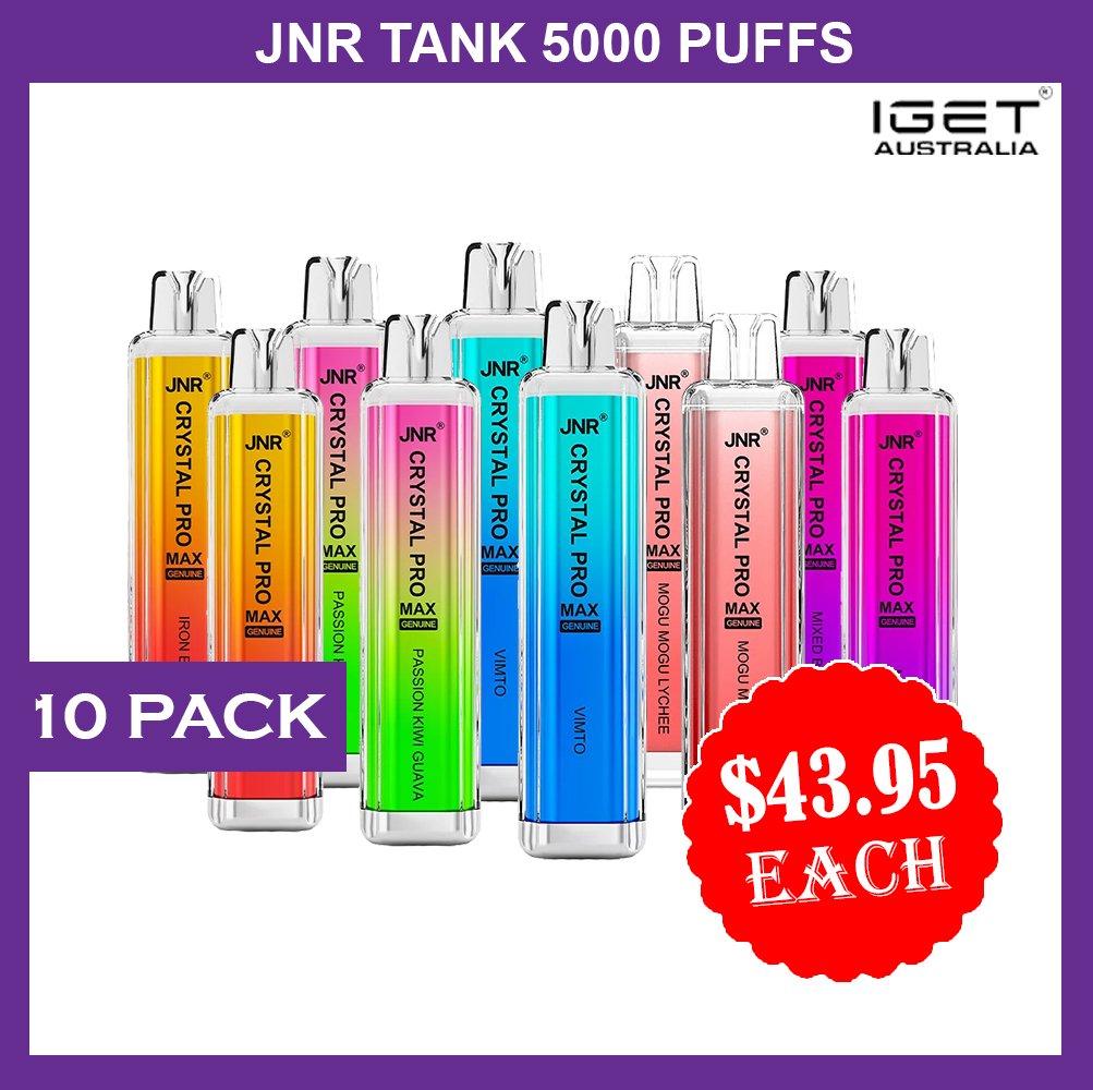 JNR-CRYSTAL-PRO-MAX-10-PACKS-5000-PUFFS.jpg JNR CRYSTAL PRO MAX – 5000 PUFFS – 10 PACK - Image 1