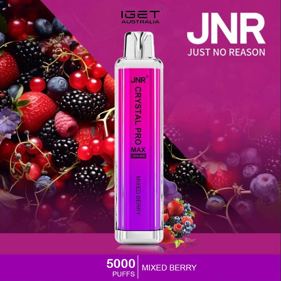 JNR-CRYSTAL-PRO-MAX-MIXED-BERRY-5000-PUFFS.jpg JNR CRYSTAL PRO MAX – MIXED BERRY- 5000 PUFFS - Image 1