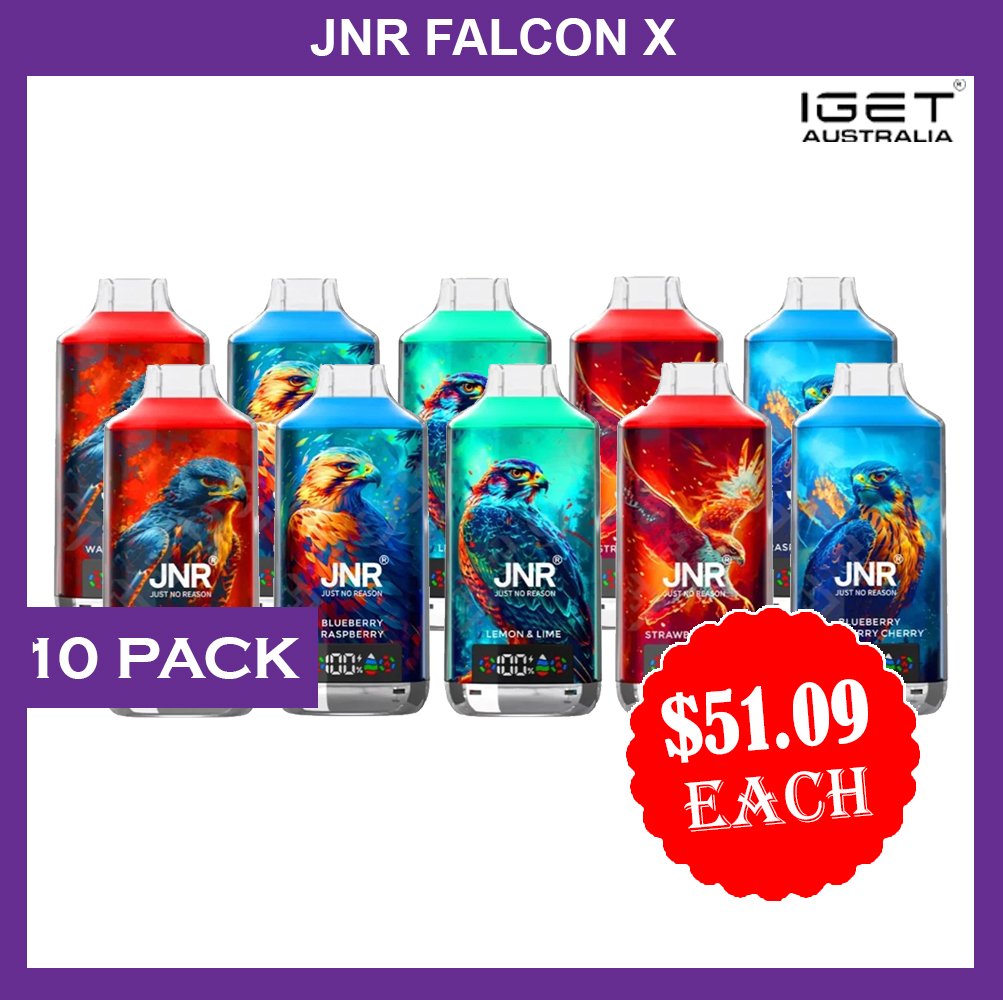 JNR-FALCON-18000-PUFFS-10-PACK-1.jpg JNR FALCON X – 18000 PUFFS – 10 PACK - Image 1