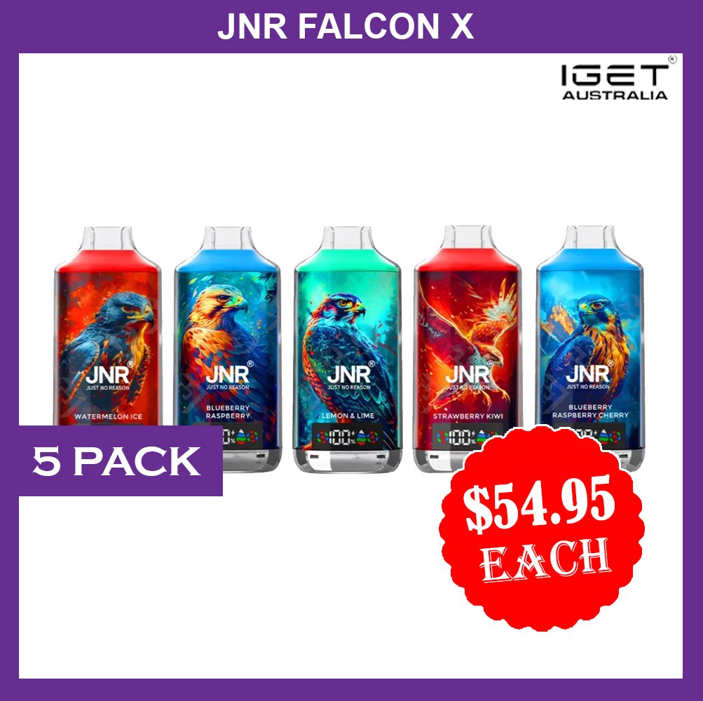 JNR-FALCON-18000-PUFFS-5-PACKS-1.jpg JNR FALCON X – 18000 PUFFS – 5 PACK - Image 1