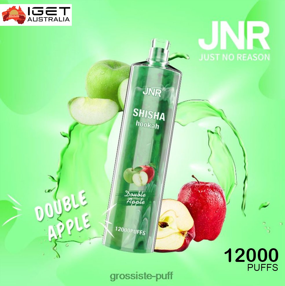 JNR-SHISHA-HOOKAH-DOUBLE-APPLE-12000-PUFFS-1.jpg JNR SHISHA HOOKAH – DOUBLE APPLE – 12000 PUFFS - Image 1