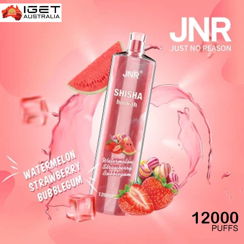 JNR-SHISHA-HOOKAH-WATERMELON-STRAWBERRY-BUBBLEGUM-12000-PUFFS-2.jpg JNR SHISHA HOOKAH -WATERMELON STRAWBERRY BUBBLEGUM- 12000 PUFFS - Image 1
