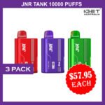 JNR TANK – 10000 PUFFS – 3 PACK