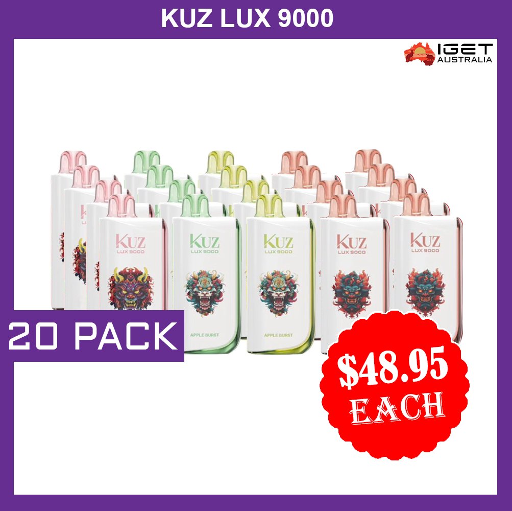 KUZ-LUX-9000-PUFFS-20-PACK-1.jpg KUZ LUX 9000 PUFFS – 20 PACK - Image 1