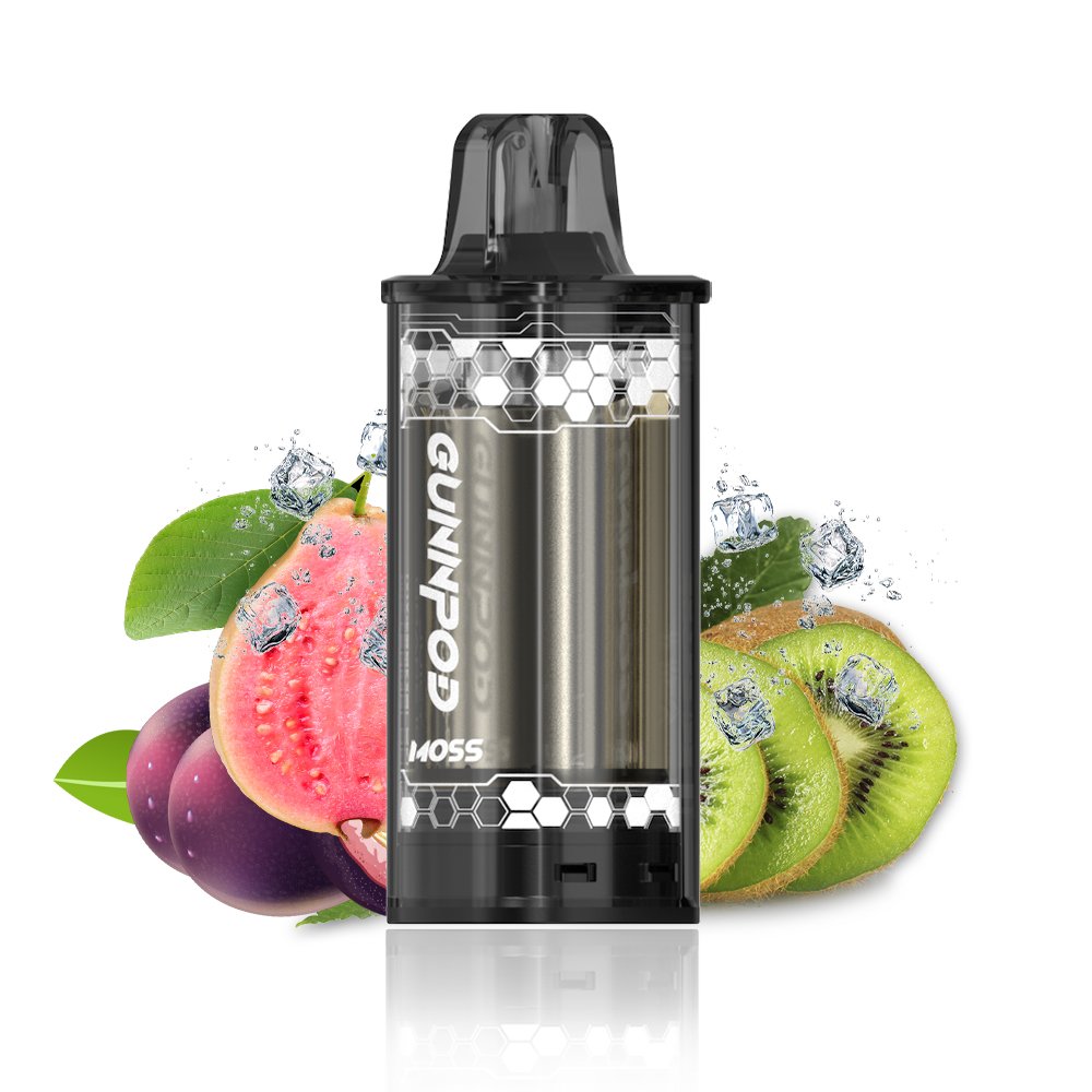 Kiwi-Passionfruit-Guava-Ice-pod.jpg Kiwi Passionfruit Guava Ice – MOSS POD ONLY - Image 1
