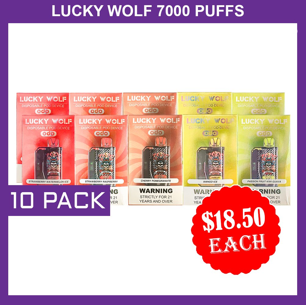 LUCKY-WOLF-7000-PUFFS-10-PACK-1.jpg LUCKY WOLF 7000 PUFFS – 10 PACK - Image 1