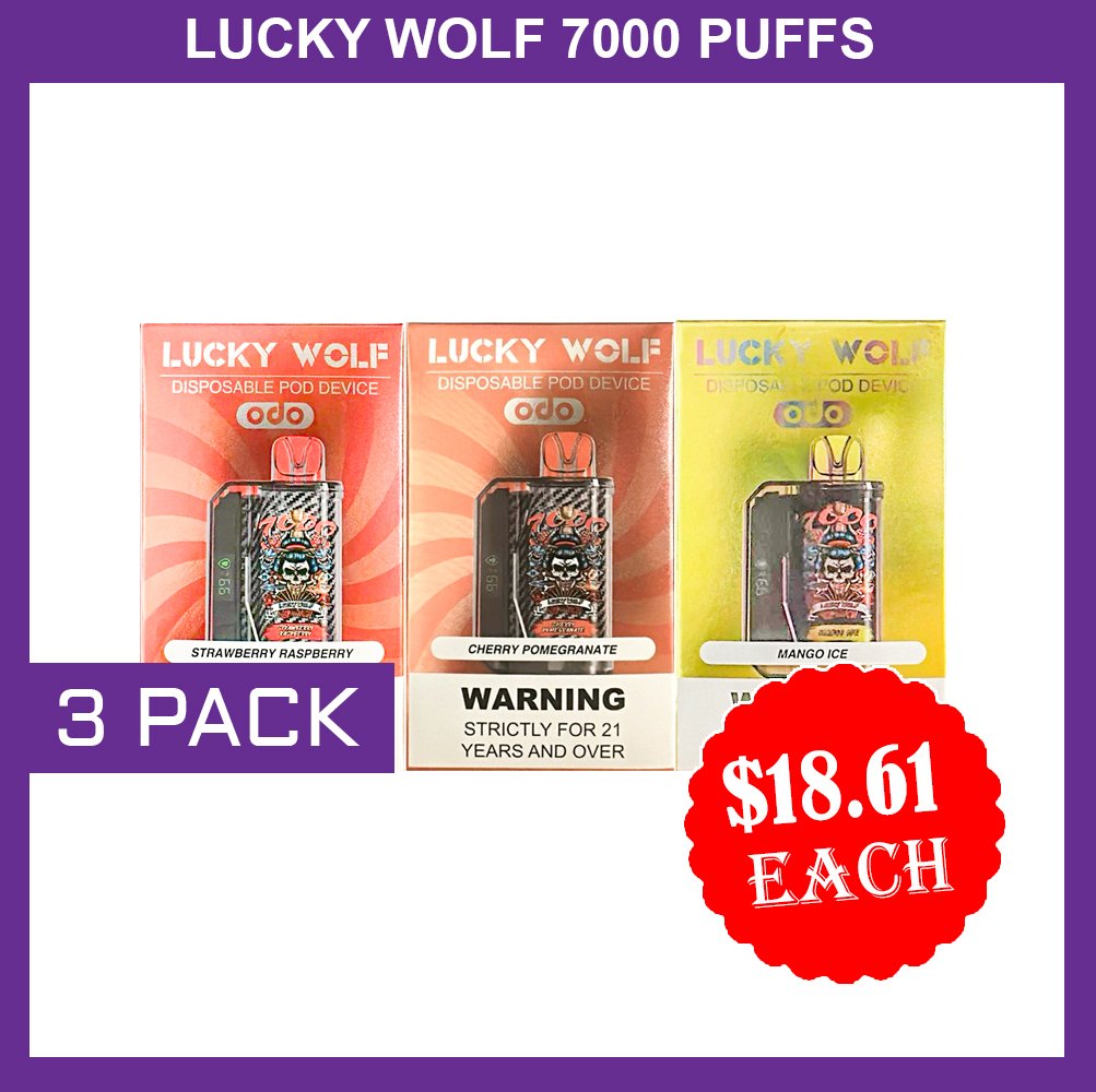 LUCKY-WOLF-7000-PUFFS-3-PACK-1.jpg LUCKY WOLF 7000 PUFFS – 3 PACK - Image 1