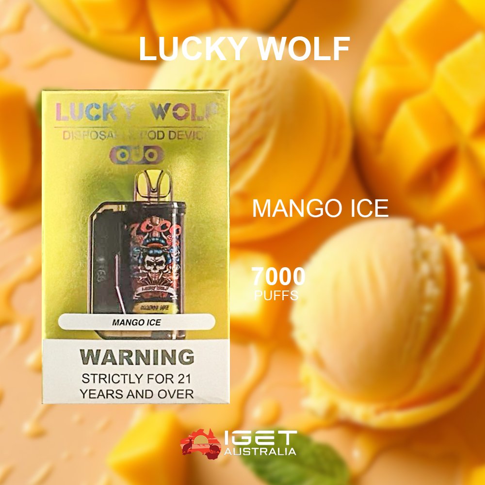 LUCKY-WOLF-MANGO-ICE-70000-PUFFS.jpg LUCKY WOLF MANGO ICE – 7000 PUFF - Image 1