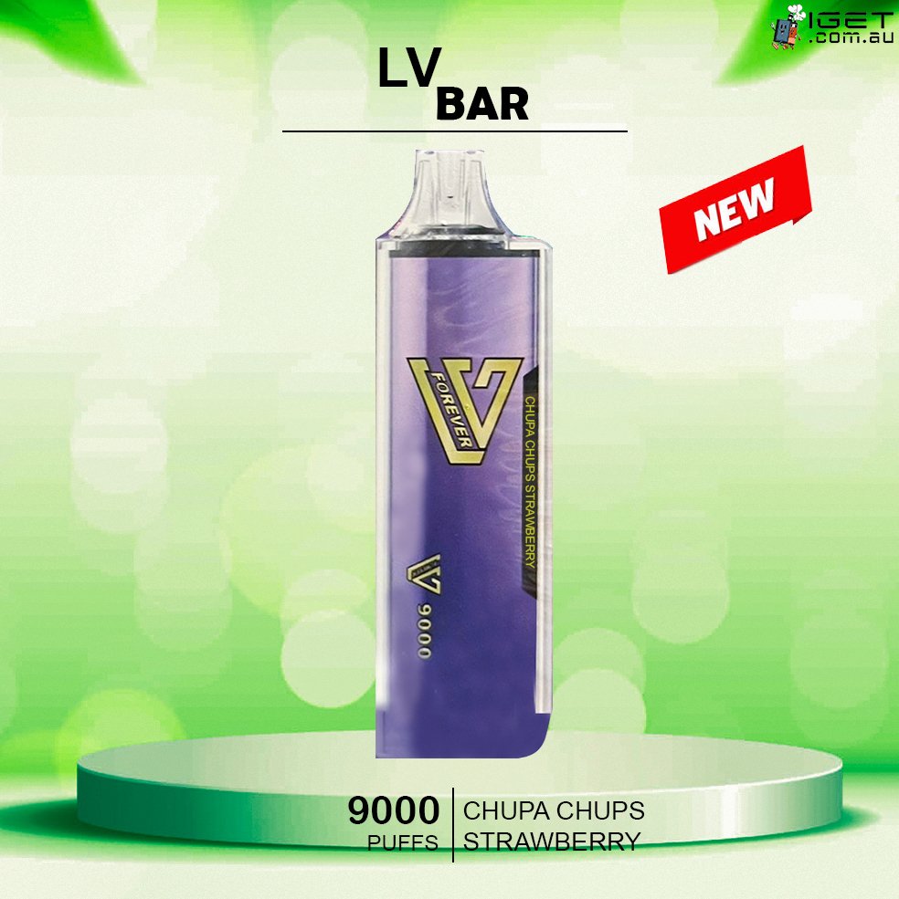 LV-BAR-CHUPA-CHUPS-STRAWBERRY-9000-PUFFS.jpg LV BAR – CHUPA CHUPS STRAWBERRY – 9000 PUFFS - Image 1