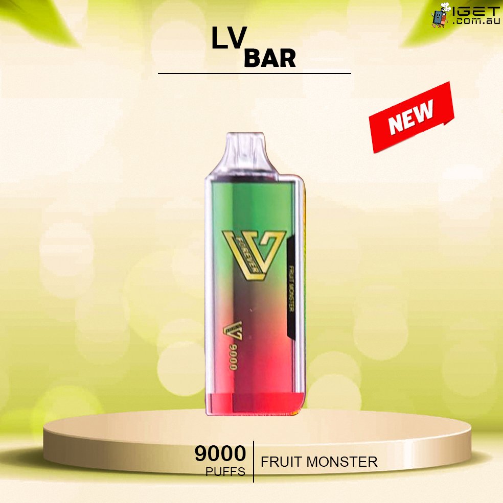 LV-BAR-FRUIT-MONSTER-9000-PUFFS.jpg LV BAR – FRUIT MONSTER – 9000 PUFFS - Image 1