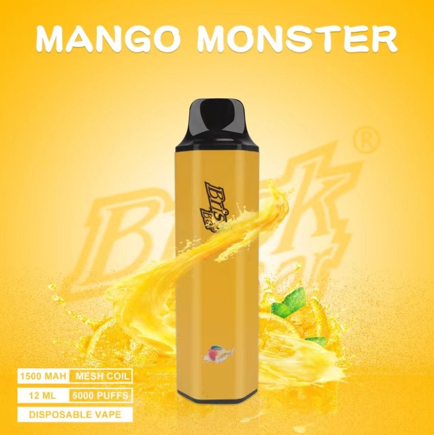 MANGO-MONSTER.jpeg BRISK BAR MANGO MONSTER – 5000 PUFFS - Image 1